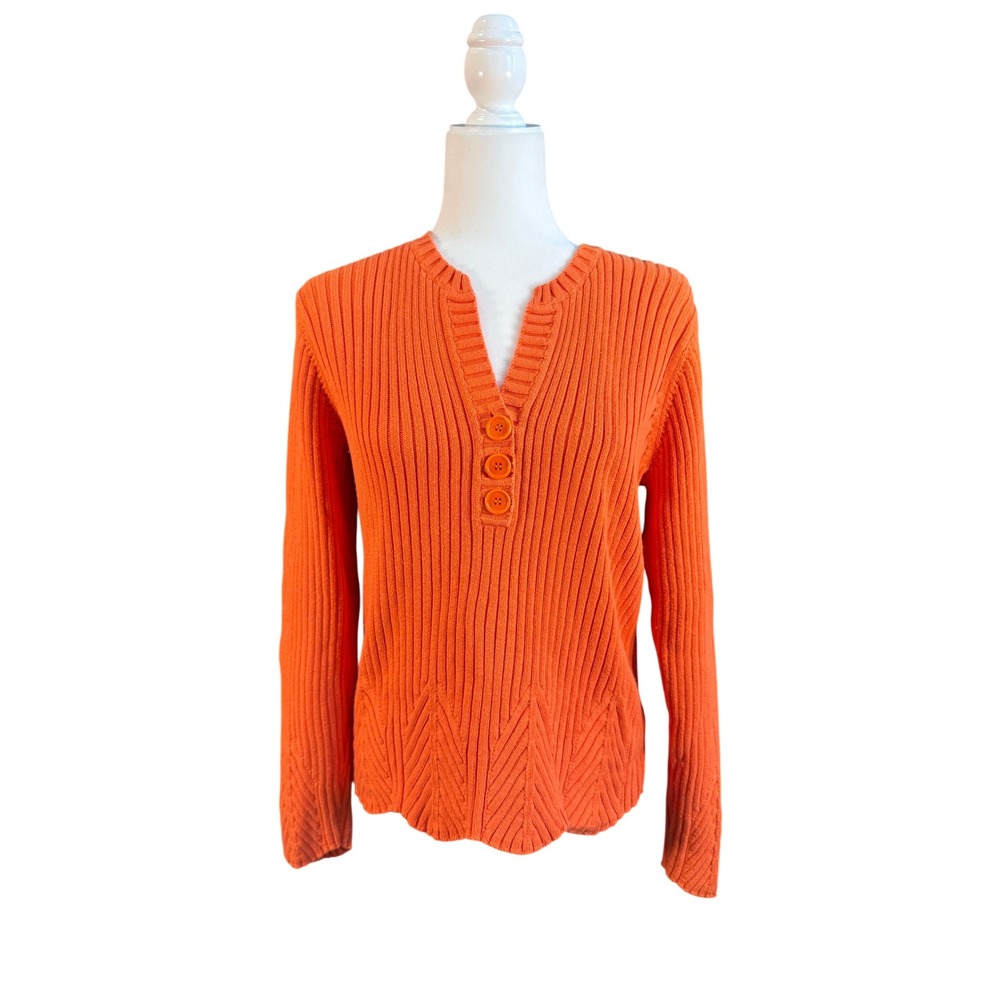 Jones New York Sport Sweater Orange